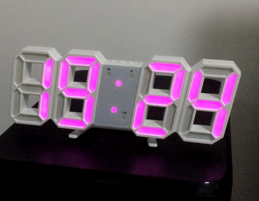 3D Luminous Digital Clock