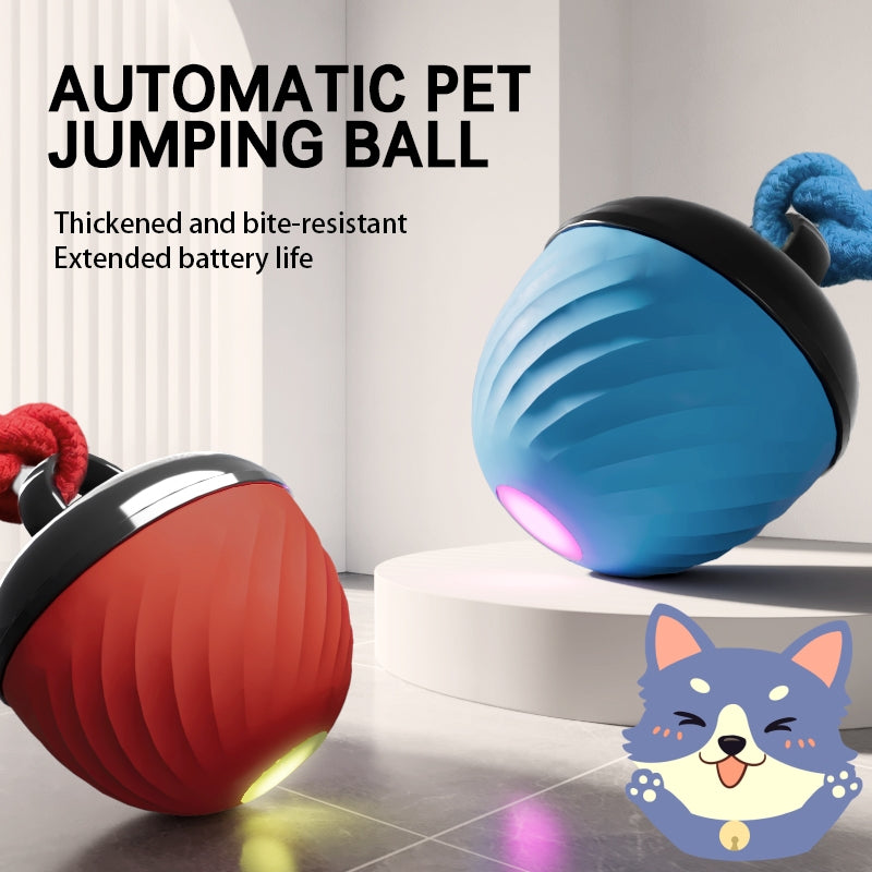 Smart Interactive Dog & Cat Toy Ball | USB Rechargeable Moving Pet Toy