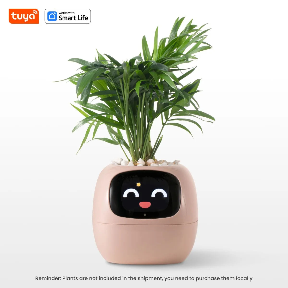 Smart Plant Pot with Automatic Watering - AI App Control & Soil Sensors for Healthy Plants
